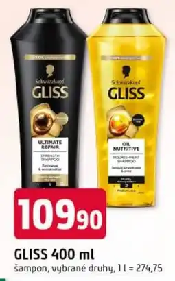 Trefa Gliss šampon nabídka