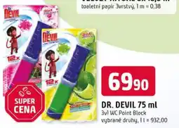 Trefa Dr. Devil 3vl WC Point Block nabídka