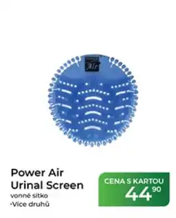 Tamda Foods Power Air urinal screen nabídka