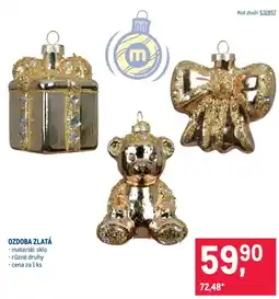 Makro Ozdooba zlatá nabídka