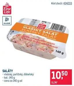 Makro Fine Life vlašský salát nabídka