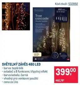 Makro Lumineo světelný závěs 480 led nabídka