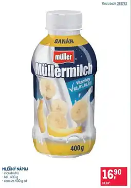 Makro müller müllermilch banán nabídka