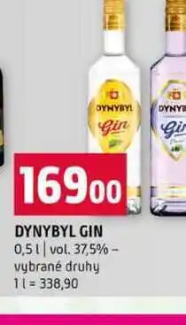 Terno DYNYBYL GIN 0,5l vol. 37,5% vybrané druhy nabídka