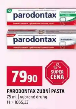 Terno PARODONTAX ZUBNÍ PASTA 75 ml vybrané druhy nabídka