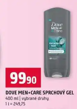 Terno DOVE MEN+CARE SPRCHOVÝ GEL 400 ml vybrané druhy nabídka