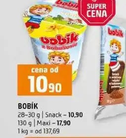Terno BOBÍK 28-30 g Snack 130 g Maxi nabídka