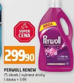 Terno PERWOLL RENEW 75 dávek vybrané druhy nabídka