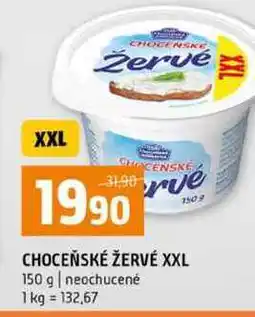 Terno CHOCEŇSKÉ ŽERVÉ XXL 150 g neochucené nabídka