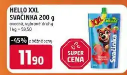 Terno HELLO XXL SVAČINKA 200 g ovocná, vybrané druhy nabídka
