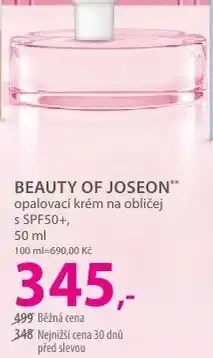 Hebe Beauty of Joseon opalovací krém na obličej nabídka