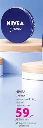 Hebe Nivea Creme univerzální krém, nabídka