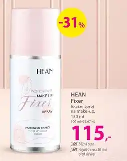 Hebe Hean fixační sprej na make-up nabídka