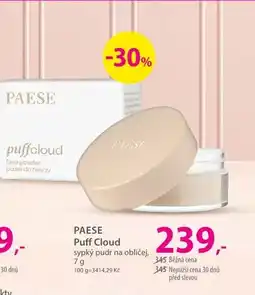 Hebe Paese puffcloud nabídka