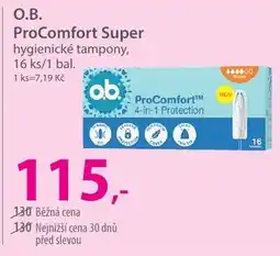 Hebe O.B. ProComfort Super hygienické tampony nabídka