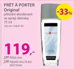 Hebe Prêt À Porter přírodní deodorant ve spreji dámský nabídka
