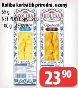 Partner Maloobchodní síť Koliba korbáčik přírodní, uzený nabídka