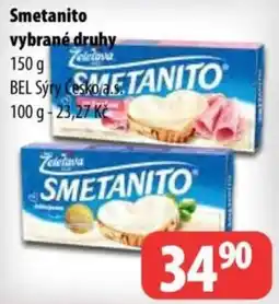 Partner Maloobchodní síť Zeleňová smetanito nabídka