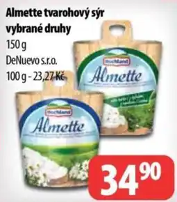 Partner Maloobchodní síť Almette tvarohový sýr nabídka