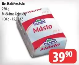 Partner Maloobchodní síť Dr. Haliř máslo nabídka
