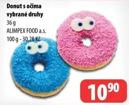 Partner Maloobchodní síť Donut s očima nabídka