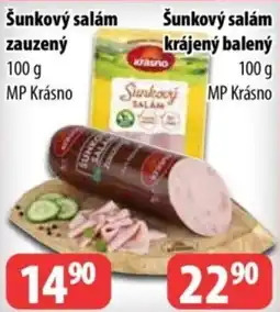 Partner Maloobchodní síť MP Krásno šunkový salám zauzený nabídka