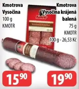 Partner Maloobchodní síť Kmotr vysočina nabídka