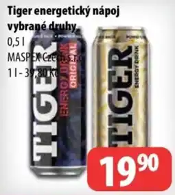Partner Maloobchodní síť Tiger energetický nápoj nabídka