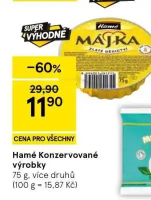 Hamé Konzervované výrobky