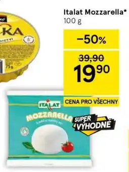 Tesco ITALAT Mozzarella nabídka