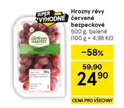 Tesco Hrozny révy červené bezpeckové nabídka