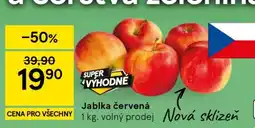 Tesco Jablka červená nabídka