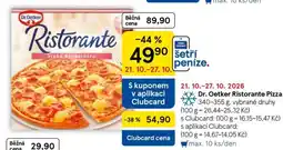 Tesco DR. Oetker Ristorante pizza nabídka