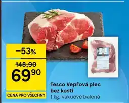Tesco Tesco Vepřová plec bez kosti nabídka
