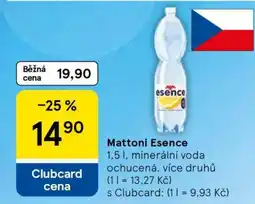Tesco Mattoni esence nabídka