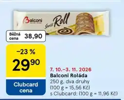 Tesco Balconi Roláda nabídka