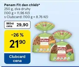 Tesco Penam Fit den chléb nabídka