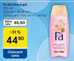 Tesco Fa sprchový gel nabídka