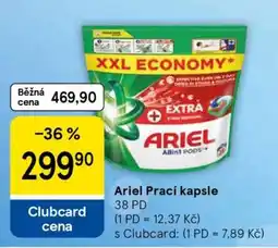 Tesco Ariel prací kapsle nabídka