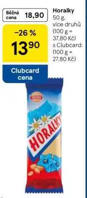 Tesco Horalky nabídka