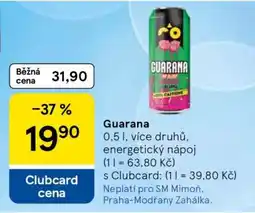 Tesco Guarana nabídka