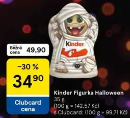 Tesco Kinder Figurka Halloween nabídka