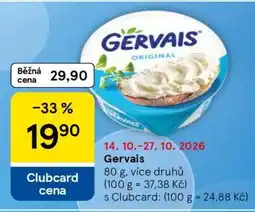 Tesco Gervais nabídka