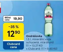 Tesco Ondrášovka nabídka