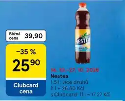 Tesco Nestea nabídka