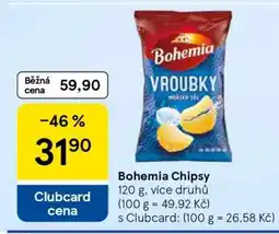 Tesco BOHEMIA CHIPSY nabídka