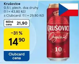 Tesco Krušovice nabídka