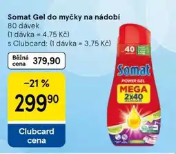 Tesco Somat Gel do myčky na nádobí nabídka