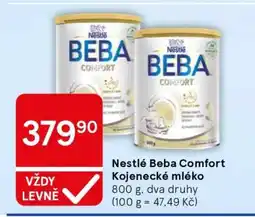 Tesco Nestlé Beba Comfort Kojenecké mléko nabídka