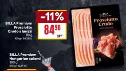 Billa BILLA Premium Prosciutto Crudo s lanýži nabídka